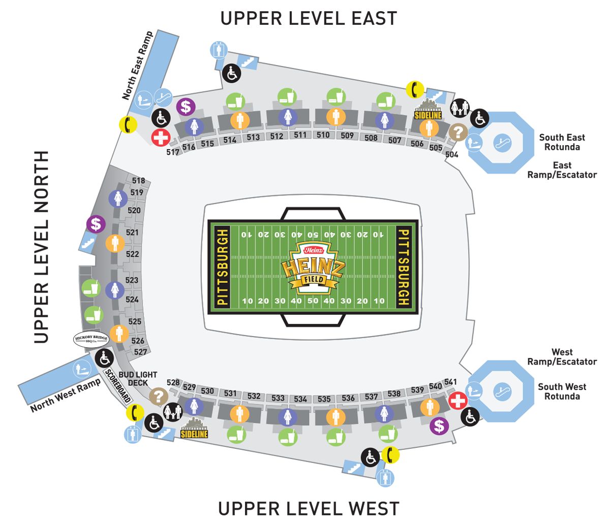 heinz-field-seating-charts-and-stadium-diagrams