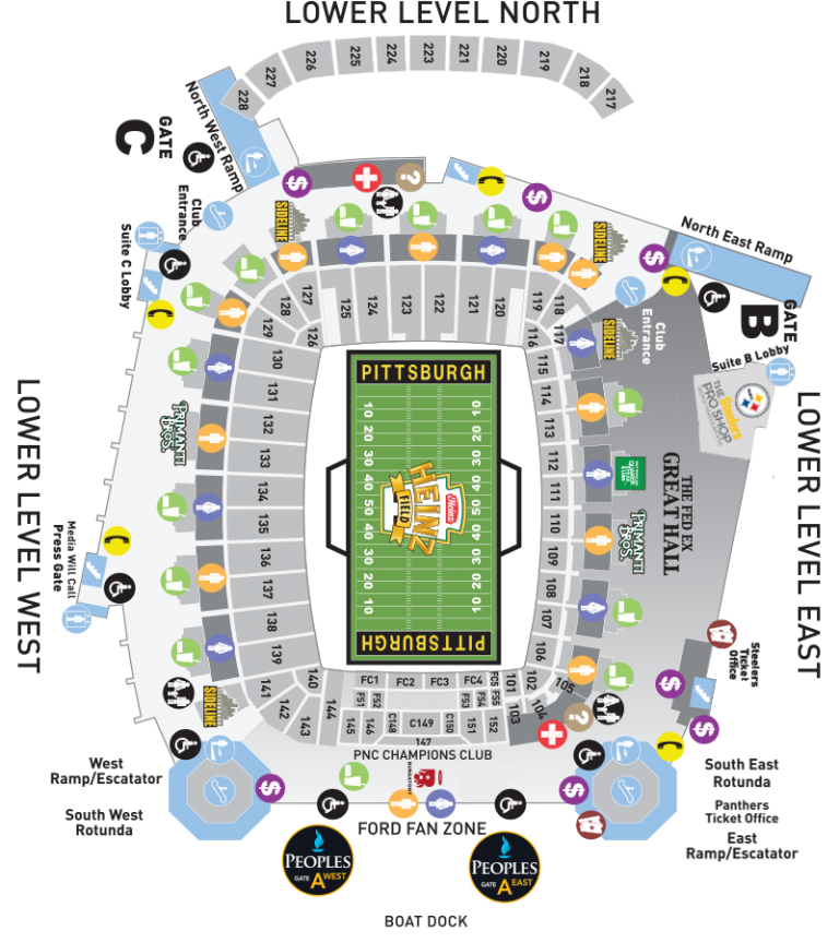 heinz-field-seating-charts-and-stadium-diagrams